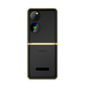 NEW Foldable Flip Unlocked Mobile Phone 4 SIM Card 2G GSM Camera Magic Voice. A6I2